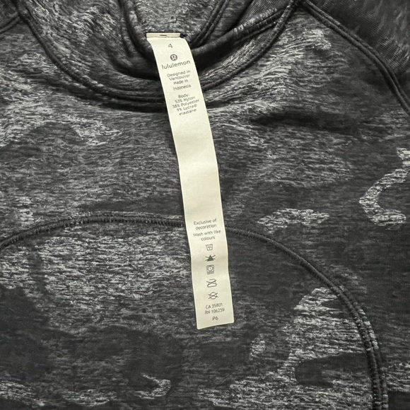 Lululemon on repeat rulu hoodie camo - Picture 3 of 5